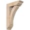 Ekena Millwork Thorton Traditional Smooth Bracket w/ Offset Brace, Douglas Fir, 5 1/2"W x 16"D x 24"H BKT0604X16X24THR01SDF - alternate 1